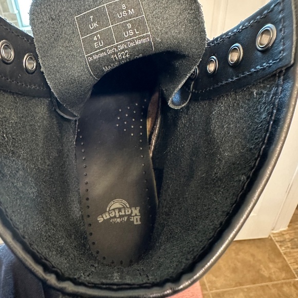 Docs Dr. Martens 1460 (11822) Nappa Leather Lace Up Boots Mens Size 8 - Picture 7 of 9